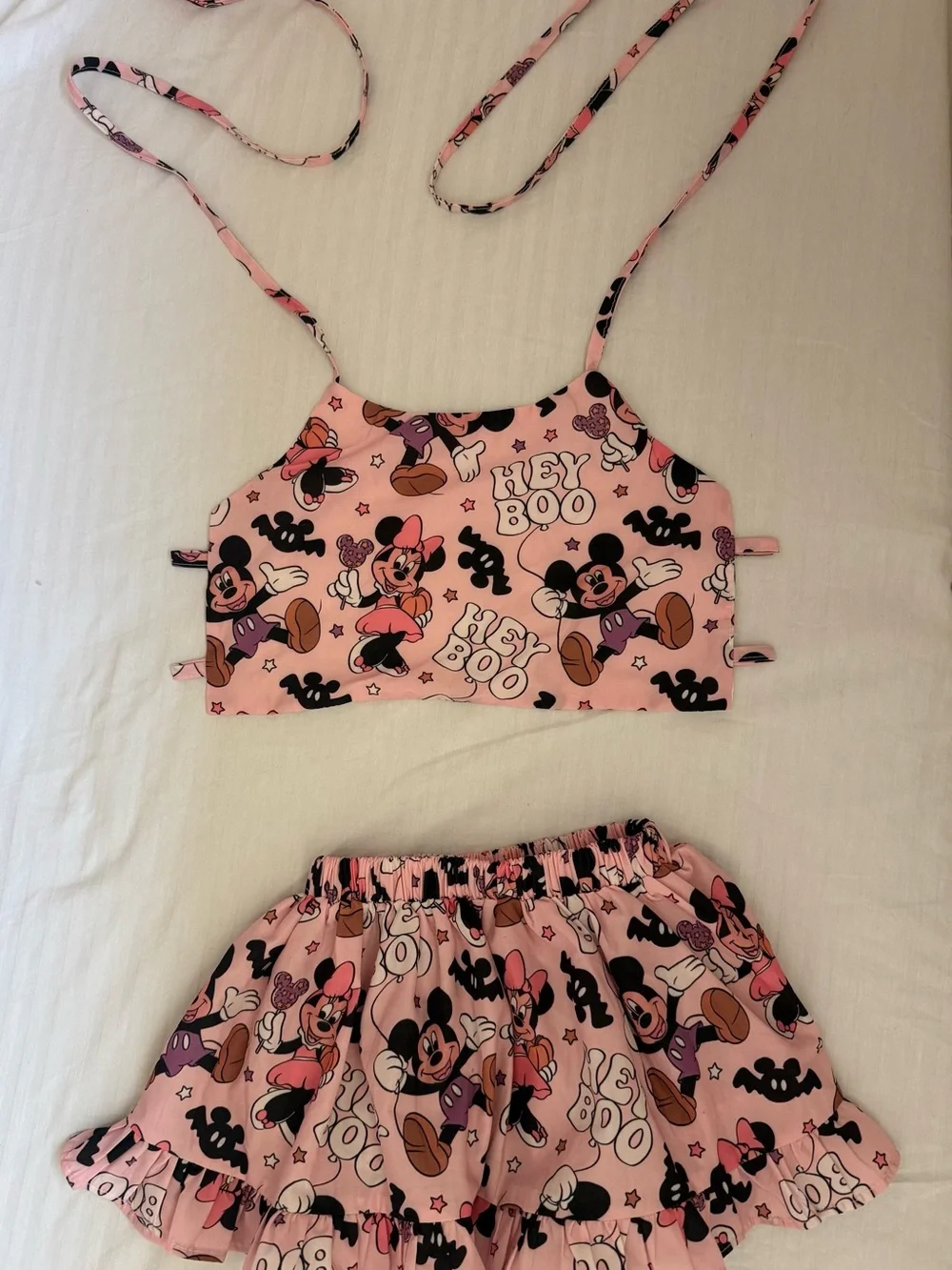 Flamingo baby Boutique disney set - Halloween